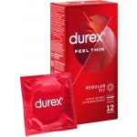 Durex Feel Thin Regular Fit 12 ks – Zboží Mobilmania