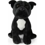 Eco- Friendly Rappa pes stafordšírský bulteriér černý 30 cm – Hledejceny.cz