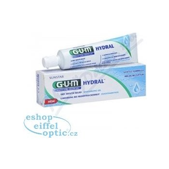 G.U.M Hydral hydratační gel na zuby, jazyk a dásně (Dry Mouth Relief - Moisturizing Gel) 50 ml