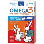 VITAR Kids omega 3 + vitamín D + vitamín E 60 kapslí – Zbozi.Blesk.cz