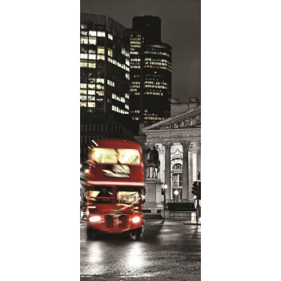 ForWall Fototapety na dveře Londýn 2 vlies rozměry 91 x 211 cm – Zboží Mobilmania