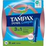 Tampax Pearl Compak Super tampony s aplikátorem 16 ks – Zboží Dáma