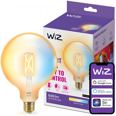 WiZ 871869978681601 LED EEK2021 F A G E27 7 W = 50 W ovládání přes mobilní aplikaci 1 ks – Hledejceny.cz