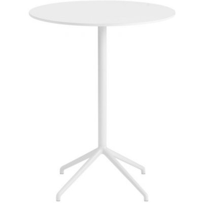 Muuto Still Café Table Ø75 x 95 cm white – Zbozi.Blesk.cz