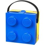 LEGO® box na svačinu s rukojetí modrý – Zboží Dáma