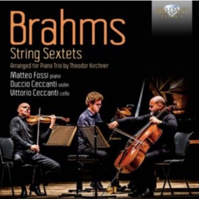 MATTEO FOSSI DUCCIO CECCANTI VITTORIO CECCANTI - Brahms - String Sextets Arranged For Piano Trio By Theodor Kirchner CD – Hledejceny.cz