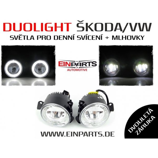 DUOLIGHT VW TRANSPORTER T5 03-09 denní svícení od 4 059 Kč - Heureka.cz