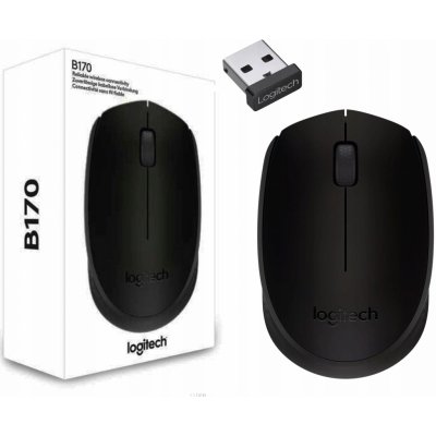 Logitech B170 Wireless Mouse 910-004798 – Zbozi.Blesk.cz
