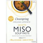 Clearspring Miso instantní polévka bílá s mořskou řasou 4 x 15 g – Zboží Dáma