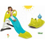 Smoby set skluzavka Toboggan KS a zelená houpačka Kocour 310269-11-A – Zboží Dáma
