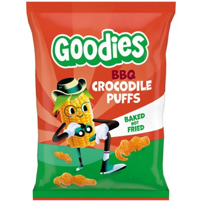 GOODIES Křupky krokodýli BBQ 30 g – Sleviste.cz