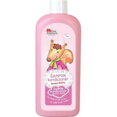 Pink Elephant Veverka Anička -šampón-kondicionér pro holčičky 500 ml – Zbozi.Blesk.cz