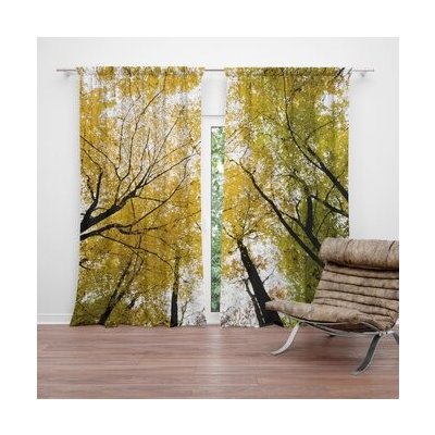 Sablio Závěs Koruny stromů: 2ks 140x250cm – Hledejceny.cz