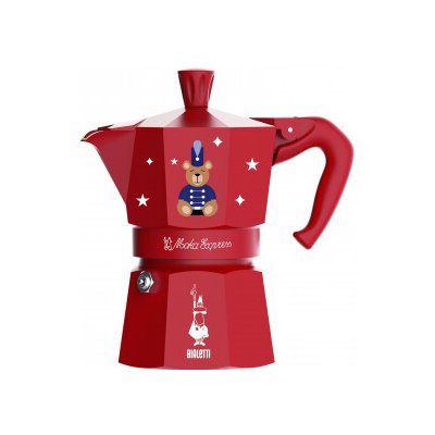 Bialetti Moka Express 3 Joyful Christmas červená – Sleviste.cz