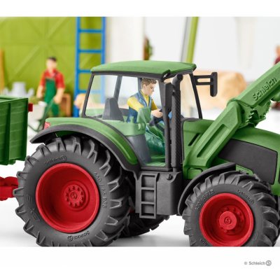 Schleich 42379 Traktor s přívěsem – Zboží Mobilmania