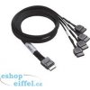 PC kabel Supermicro 50cm OCuLink to 4 SATA Cable