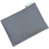Hřejivý polštářek Babyrenka nahřívací polštářek z pohankových slupek s povlakem 20x14 cm Dots grey