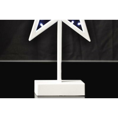 Nexos 33203 Vánoční dekorace hvězda 38 cm 20 LED – Hledejceny.cz