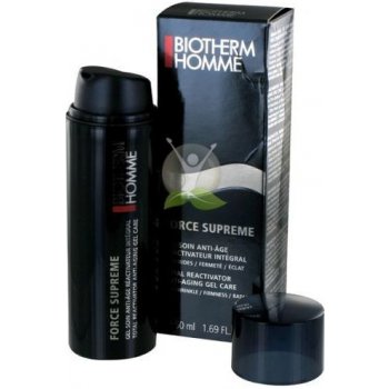 Biotherm Force Supreme Gel Total Reactivator Anti-Aging Gel Care omlazující gel pro muže 50 ml