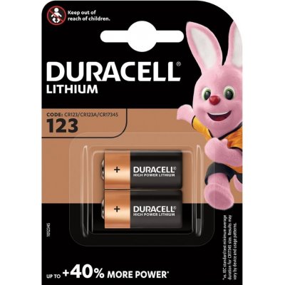 Duracell Ultra CR123A 2 ks 42452 – Zboží Mobilmania