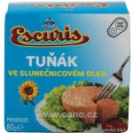 Escuris Tuňák ve slunečnicovém oleji 80 g – Zboží Mobilmania