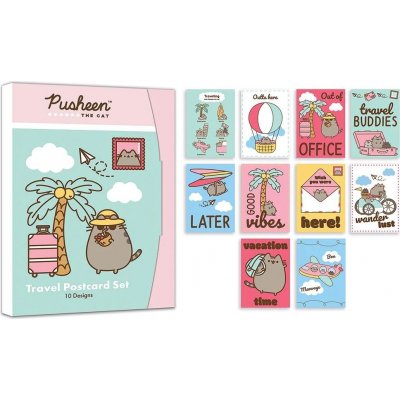 Pusheen set pohlednic – Zboží Dáma