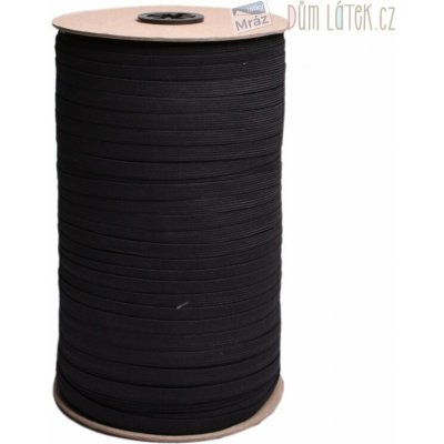 Prádlová pruženka plochá, šíře 9 mm, černá – Hledejceny.cz