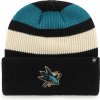 Čepice 47 Brand pánská zimní čepice San Jose Sharks Clubhouse Jennings ’47 Cuff Knit