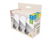 Emos LED žárovka True Light 7,2W E27 neutrální bílá, 3 ks – Zbozi.Blesk.cz