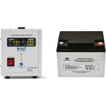 VSelektro záložní zdroj 500W sinusPRO-800E + AKU 40Ah – Zboží Živě