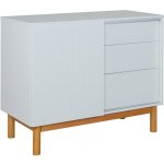 Bílá lakovaná přebalovací komoda Quax Mood 110x52 cm – Zboží Dáma