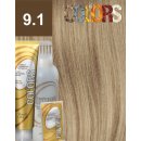 Colors Keratin Complex barva set 9.1 velmi světlá blond popelavá