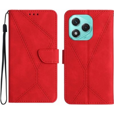 Embossing Pattern Stitchy case červené – Honor 400 Lite – Zboží Živě