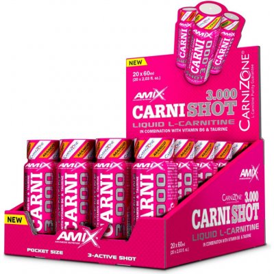 Amix CarniShot 3000 Mango, 20x60ml