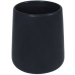 BISK Erga Nero sklenice na zubní kartáčky na postavení černá matná ERG-08137 – Zboží Dáma