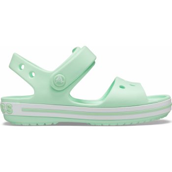 Crocs dětské sandály Crocband mentolově zelená