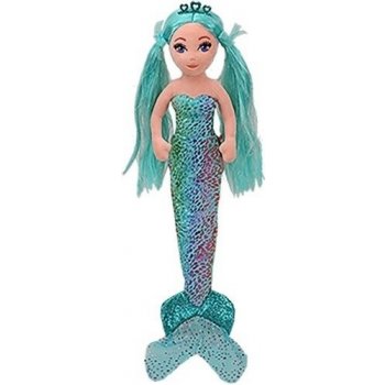 Ty Mermaids AZURE foliová modrá mořská panna 27 cm