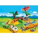 Playmobil 5047 case s animals of the savanna guards and tourists