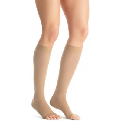Jobst Kompresní lýtkové punčochy Ultra Sheer Kratší délka bez špice karamelová – Zboží Mobilmania
