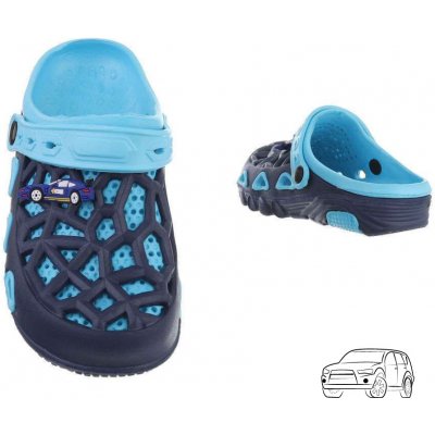 Dětské pantofle gumové Auto