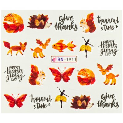 BIO nails Vodolepka BN 1911 podzim – Zboží Mobilmania