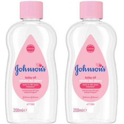 JOHNSON´S Dětský olej 2 x 200 ml