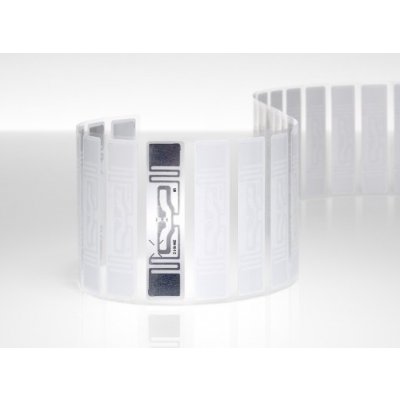UHF RFID nálepka Slim, NXP U9, 73x14mm, průsvitná (cena za 100 ks) – Zboží Živě