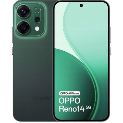 OPPO Reno 14 12GB/512GB Luminous Green – Zboží Živě
