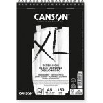 Canson Skicák XL Dessin Noir 150 g m2 20 archů A5 – Sleviste.cz