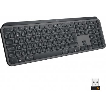 Logitech MX Keys Wireless Illuminated Keyboard s opěrkou zápěstí US 920-009416