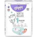 Bella Baby Happy Soft&Delicate 1 Newborn 2–5 kg 82 ks – Sleviste.cz