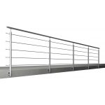 Hahn Steel Nerezové zábradlí - set (délka:6000mm x výška:1000mm) – Sleviste.cz