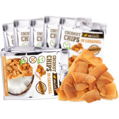 Mixit kokosové chipsy - Karamel 60 g – Zboží Mobilmania