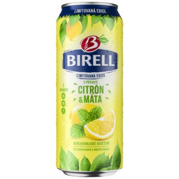 Birell Citron & Máta 0,5 l (plech) od 23 Kč - Heureka.cz